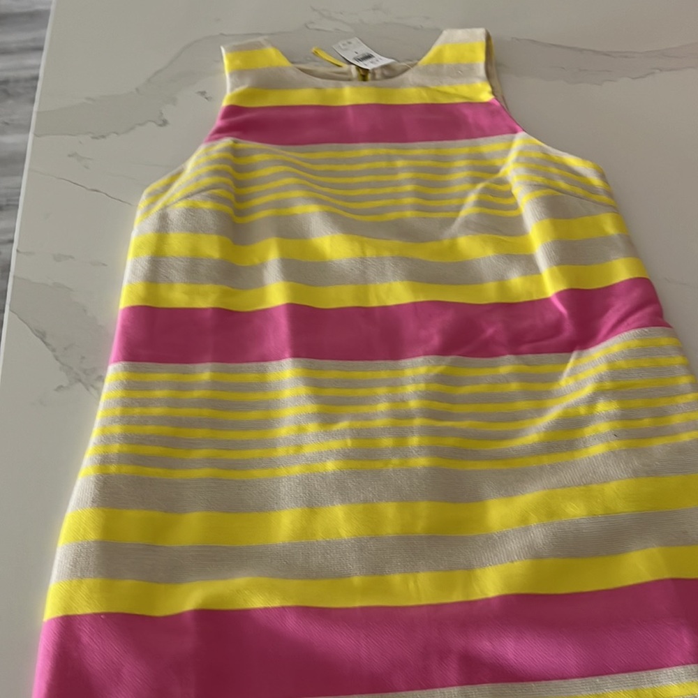Sleeveless multi striped dress - Picture 4 of 4